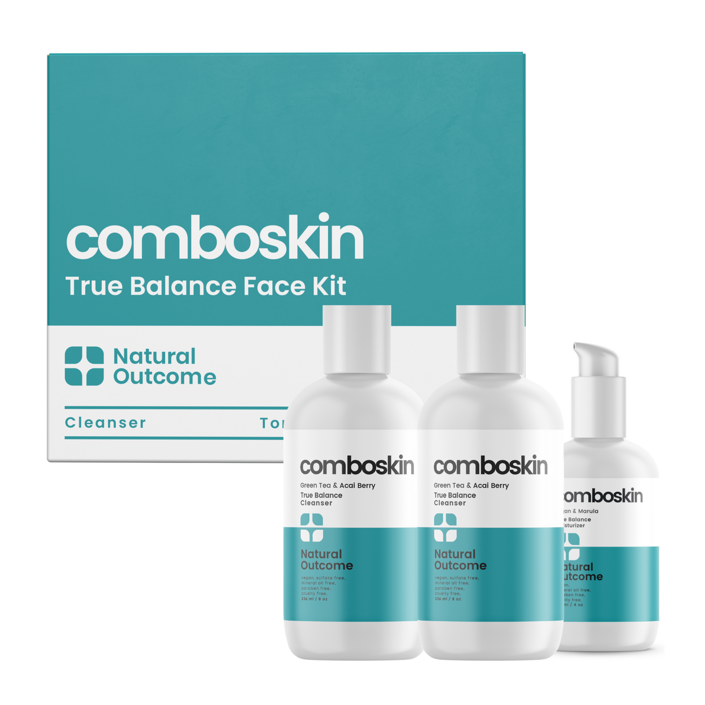 Combination Skin Daily Regimen - True Balance Set