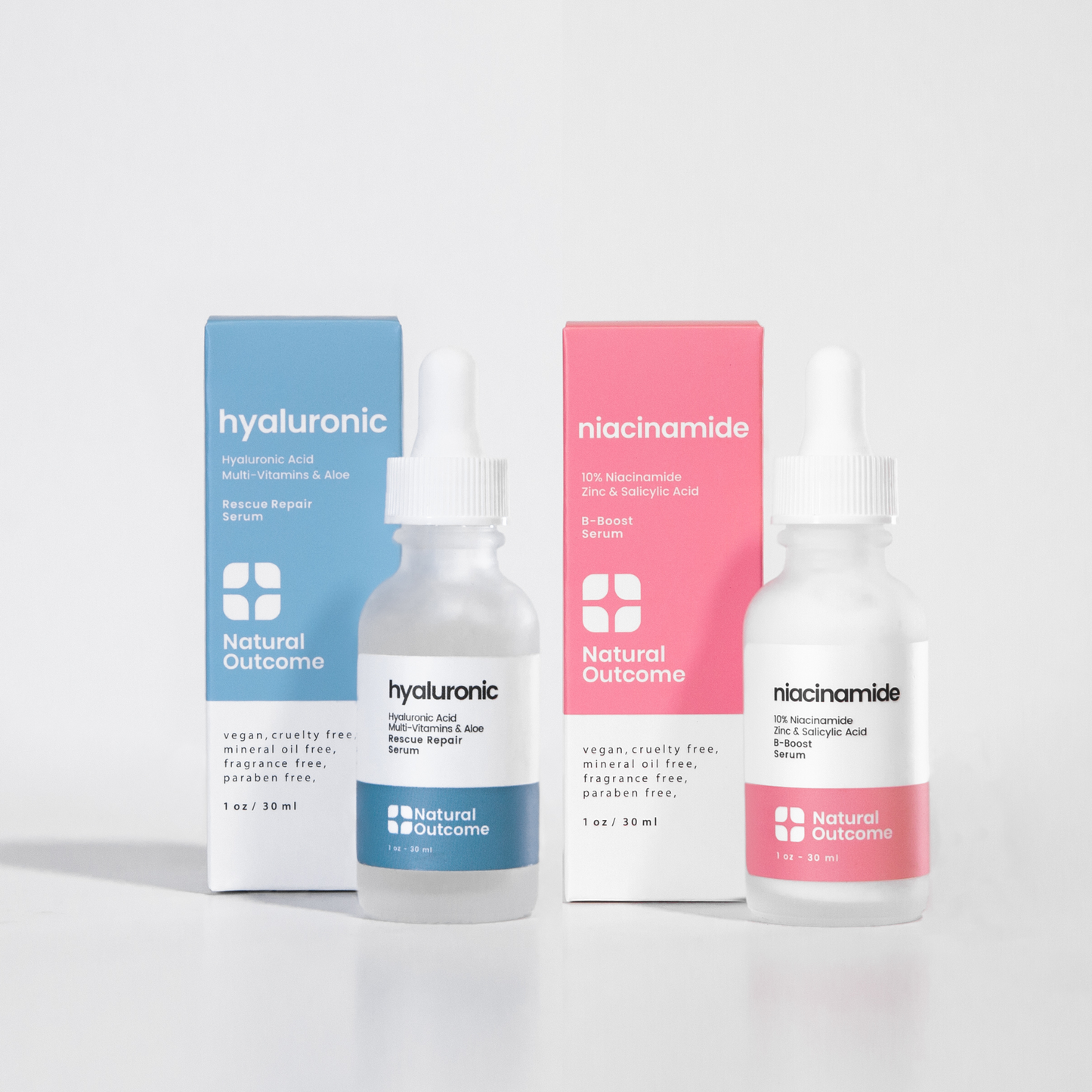 H.A. + Niacinamide Serum Set