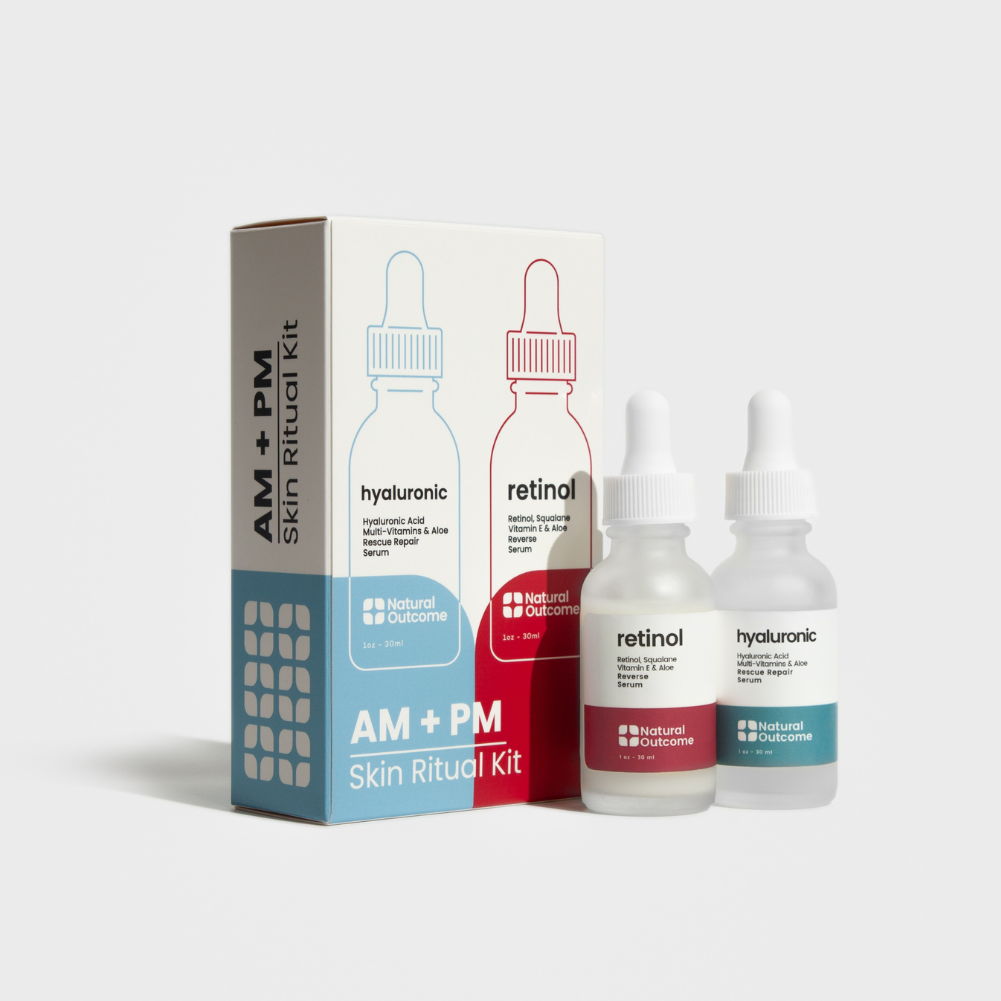 H.A. + Retinol Serum Set