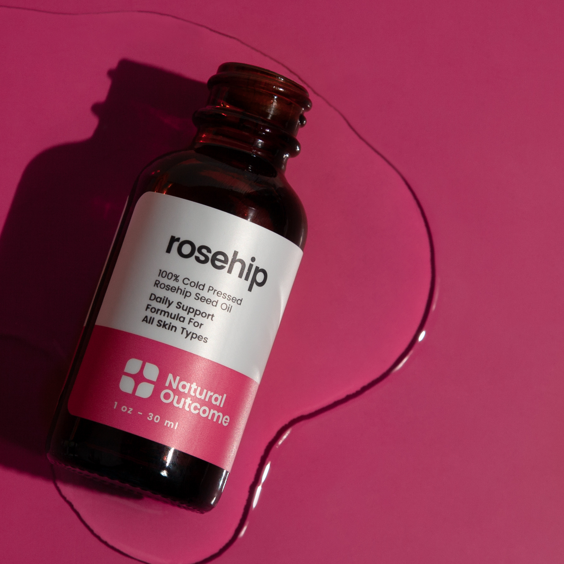 rose seed oil for skin Natural Outcome Rosehip Oil – Brightening & Repairing Face Oil