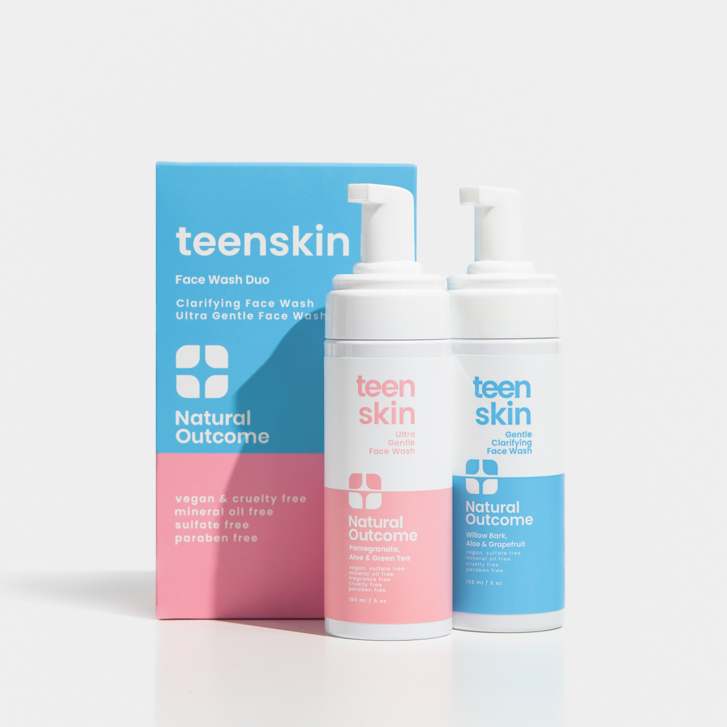 Teen Skin Face Wash Duo – naturaloutcome.com