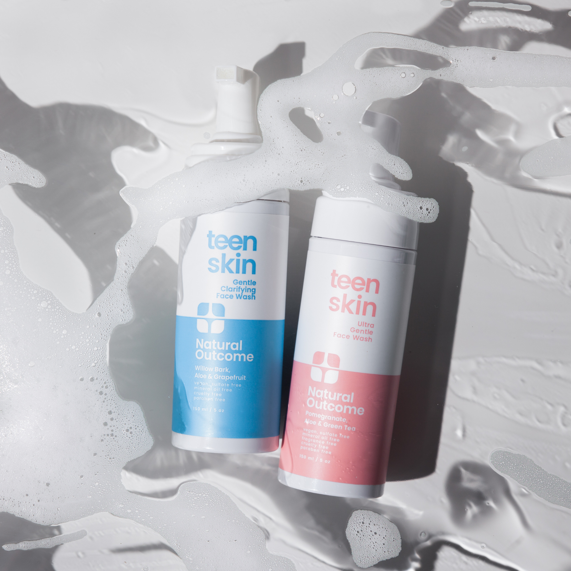 Teen Tween Face Wash Duo Gentle Skincare For Acne Prone Clear Skin Teen Tween Face Wash Duo Gentle Skincare For Acne Prone Clear Skin