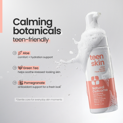 Teen Skin Ultra Gentle Foaming Face Wash